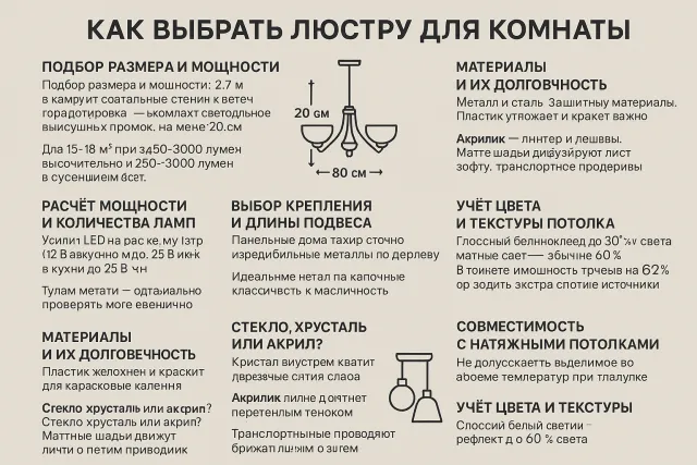 Люстры и потолочные светильники в Москве: как выбрать и заказать подходящую модель